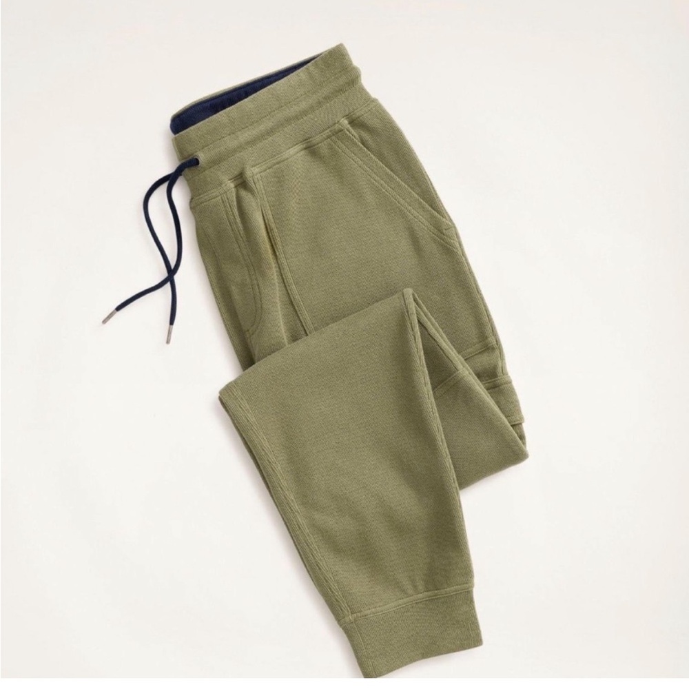Brooks Brothers ribbed French terry cargo joggers B082